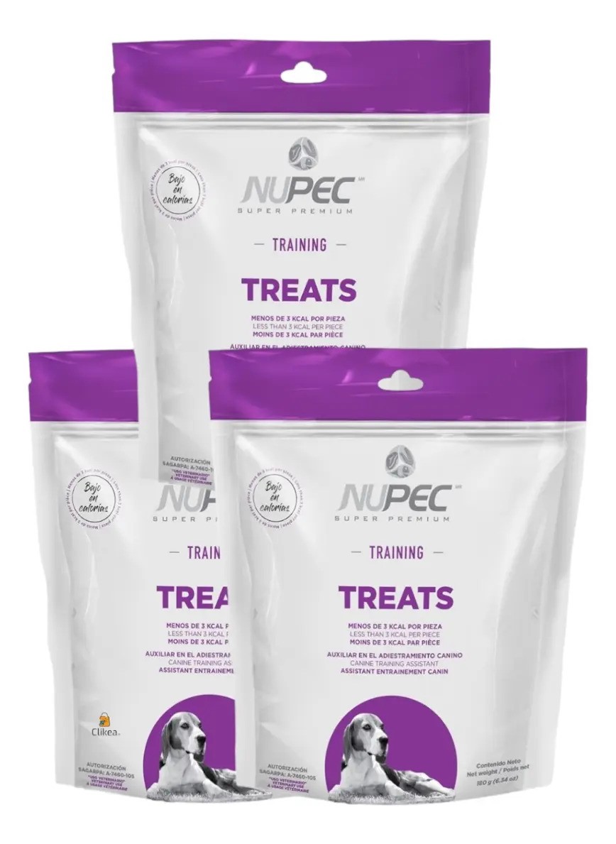 NUPEC Super Premium Training Treats, low-calorie dog training treats